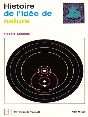 cover image of Histoire de l'idée de nature